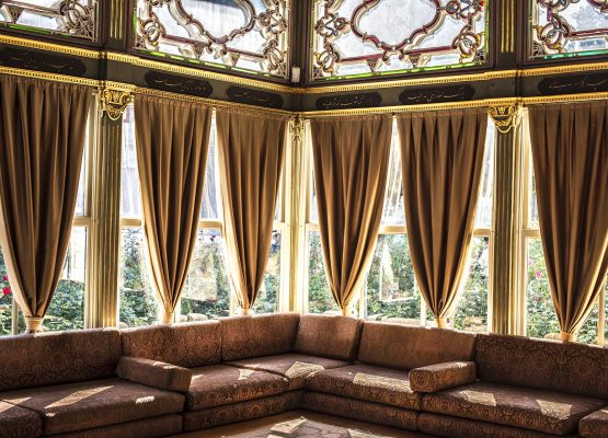 Interior view of a building in Istanbul, Turkey